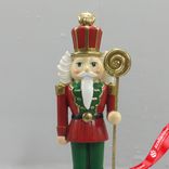 Маленькое фото 4: Сувенир «Щелкунчик» (полирезин), H16x5,5x4см, красный