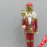 Маленькое фото 2: Сувенир «Щелкунчик» (полирезин), H23x6,5x6,5см, красный
