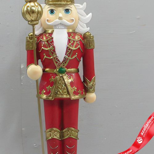 Фото 3: Сувенир «Щелкунчик» (полирезин), H23x6,5x6,5см, красный