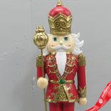 Маленькое фото 4: Сувенир «Щелкунчик» (полирезин), H23x6,5x6,5см, красный
