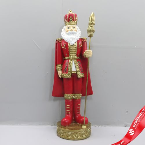 Сувенир «Щелкунчик» (полирезин), H35,5x12,5x10,5см, красный