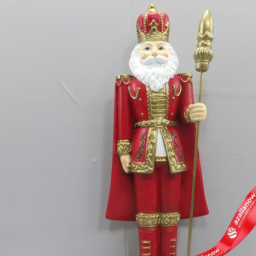 Фото 2: Сувенир «Щелкунчик» (полирезин), H35,5x12,5x10,5см, красный