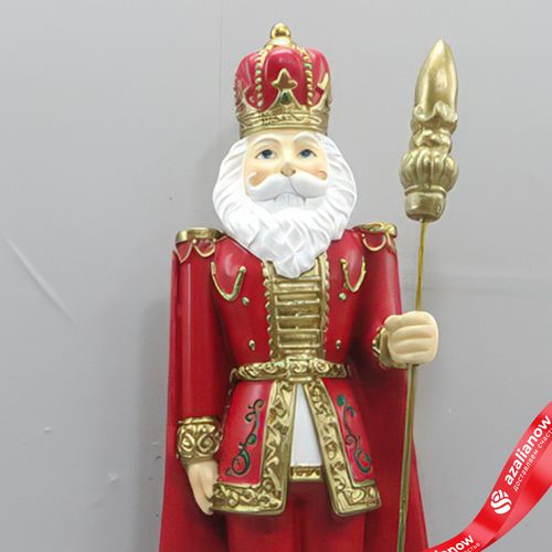 Фото 4: Сувенир «Щелкунчик» (полирезин), H35,5x12,5x10,5см, красный