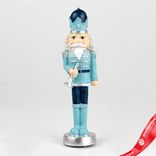 Маленькое фото 1: Сувенир «Щелкунчик» (полирезин), Н17,5х4,5х4,5см, голубой