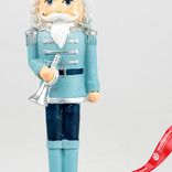 Маленькое фото 3: Сувенир «Щелкунчик» (полирезин), Н17,5х4,5х4,5см, голубой