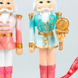 Маленькое фото 3: Сувенир «Щелкунчик» (полирезин), Н17,5х6х5см, в асс., розовый