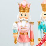 Маленькое фото 4: Сувенир «Щелкунчик» (полирезин), Н17,5х6х5см, в асс., розовый