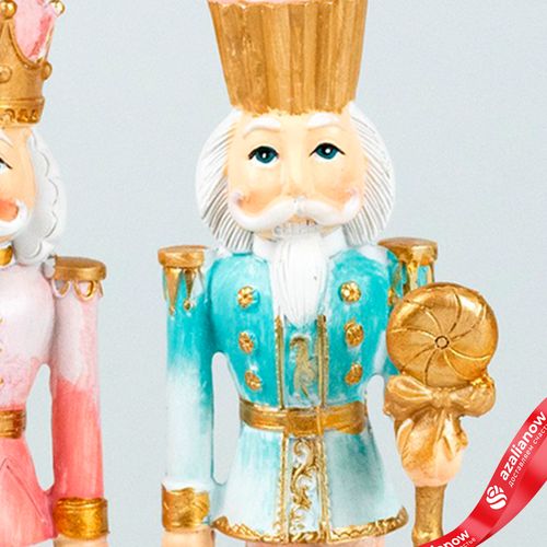 Фото 5: Сувенир «Щелкунчик» (полирезин), Н17,5х6х5см, в асс., розовый