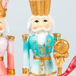 Маленькое фото 5: Сувенир «Щелкунчик» (полирезин), Н17,5х6х5см, в асс., розовый