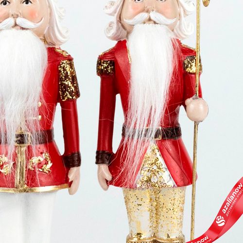 Фото 3: Сувенир «Щелкунчик» (полирезин), Н22х6,5х5,5см, в асс., красный