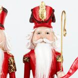 Маленькое фото 5: Сувенир «Щелкунчик» (полирезин), Н22х6,5х5,5см, в асс., красный