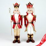 Маленькое фото 1: Сувенир «Щелкунчик» (полирезин), Н30,5х9,5х7см, в асс., красный