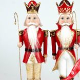 Маленькое фото 2: Сувенир «Щелкунчик» (полирезин), Н30,5х9,5х7см, в асс., красный