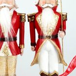 Маленькое фото 3: Сувенир «Щелкунчик» (полирезин), Н30,5х9,5х7см, в асс., красный