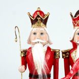 Маленькое фото 4: Сувенир «Щелкунчик» (полирезин), Н30,5х9,5х7см, в асс., красный