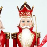 Маленькое фото 5: Сувенир «Щелкунчик» (полирезин), Н30,5х9,5х7см, в асс., красный