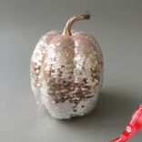 Маленькое фото 1: Сувенир «Тыква», H17хD13см, розовый
