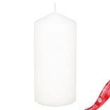 Маленькое фото 1: Свеча-столбик, H15xD7см, кремовый