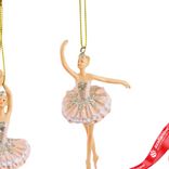 Маленькое фото 4: Украшение подвесное «Балерина» (полирезин), H11,5x5,5x3,5см, в асс., розовый