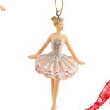 Маленькое фото 5: Украшение подвесное «Балерина» (полирезин), H11,5x5,5x3,5см, в асс., розовый