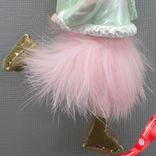 Маленькое фото 5: Украшение подвесное «Девочка» (полирезин), H12x5,5x4см, розовый