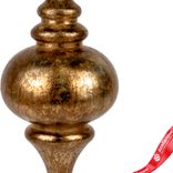 Маленькое фото 3: Украшение подвесное «Юла Антик» (пластик), Н26см, золотой