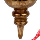 Маленькое фото 5: Украшение подвесное «Юла Антик» (пластик), Н33см, золотой