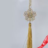 Маленькое фото 2: Украшение подвесное «Кисточка», 20см, золотой