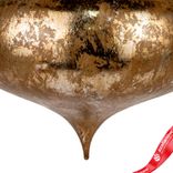 Маленькое фото 5: Украшение подвесное «Луковица Антик» (пластик), 16см, золотой