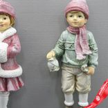 Маленькое фото 3: Украшение подвесное «Мальчик/Девочка» (полирезин), H11,5x5x3,5см, в асс.