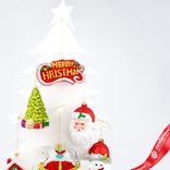 Маленькое фото 3: Украшение подвесное «Рождество» (пластик), 10х5х12см, в асс., красный