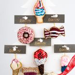 Маленькое фото 3: Украшение подвесное с бисером (сладости), 10см, в асс.