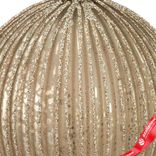 Маленькое фото 5: Украшение «Шар» (стекло), D10см, шампань, вар. 2