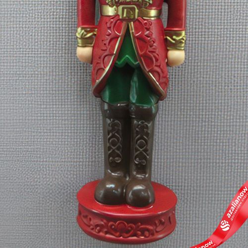 Фото 5: Украшение подвесное «Щелкунчик» (полирезин), H12x4x3см, красный