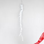 Маленькое фото 1: Украшение подвесное «Сосулька» (пластик), 55см, белый