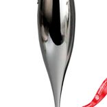 Маленькое фото 5: Украшение подвесное «Сосулька» (пластик), Н33см, серебряный