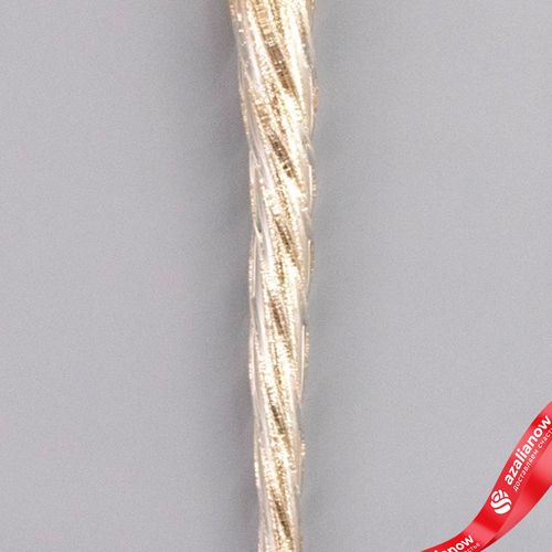 Фото 5: Украшение подвесное «Сосулька с глиттером» (стекло), 20см, золотой