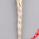 Маленькое фото 5: Украшение подвесное «Сосулька с глиттером» (стекло), 20см, золотой