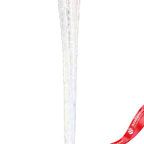 Фото 5: Украшение подвесное «Сосулька» (стекло), 16см, белый