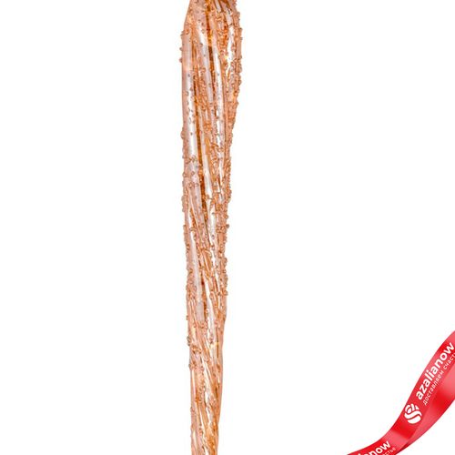 Фото 4: Украшение подвесное «Сосулька» (стекло), 20см, золотой