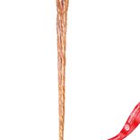 Маленькое фото 2: Украшение подвесное «Сосулька» (стекло), 16см, золотой