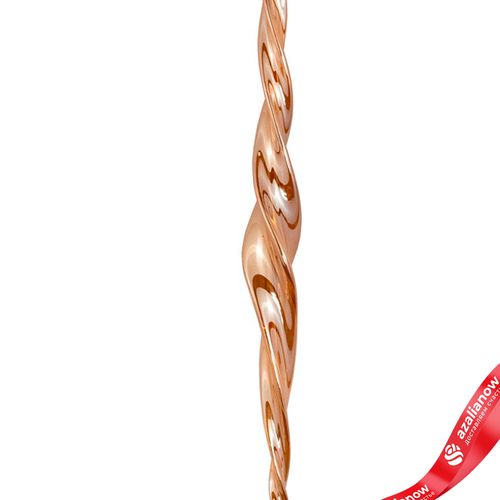 Фото 3: Украшение подвесное «Сосулька» (стекло), 25см, золотой