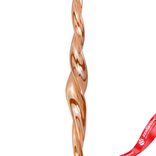 Маленькое фото 5: Украшение подвесное «Сосулька» (стекло), 25см, золотой