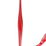 Маленькое фото 2: Украшение подвесное «Сосулька» (стекло), Н16см, красный