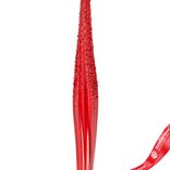 Маленькое фото 5: Украшение подвесное «Сосулька» (стекло), Н16см, красный