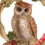 Маленькое фото 5: Украшение подвесное «Сова на венке» (полирезин), Н9,5х7,5х3см, коричневый