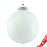 Маленькое фото 1: Украшение «Шар» (пластик), D15см, белый