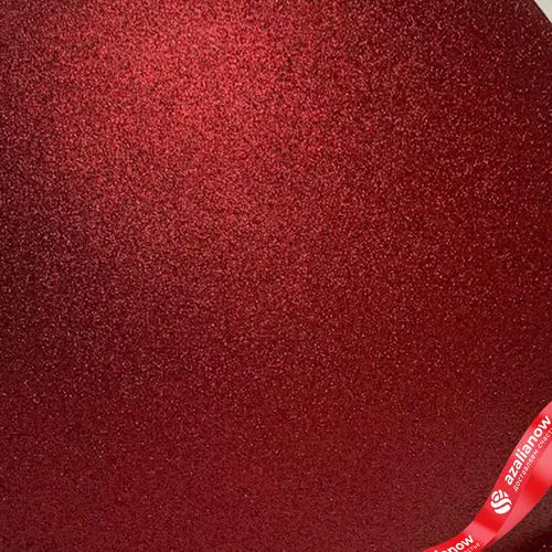 Фото 3: Украшение «Шар с блестками» (пластик), D20см, красный