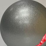 Маленькое фото 2: Украшение «Шар с блестками» (пластик), D24см, серебряный