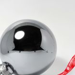 Маленькое фото 3: Украшение «Шар зеркальный» (пластик), D24см, серебряный